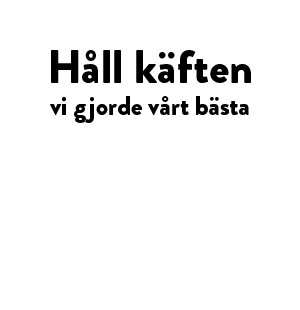Håll käften